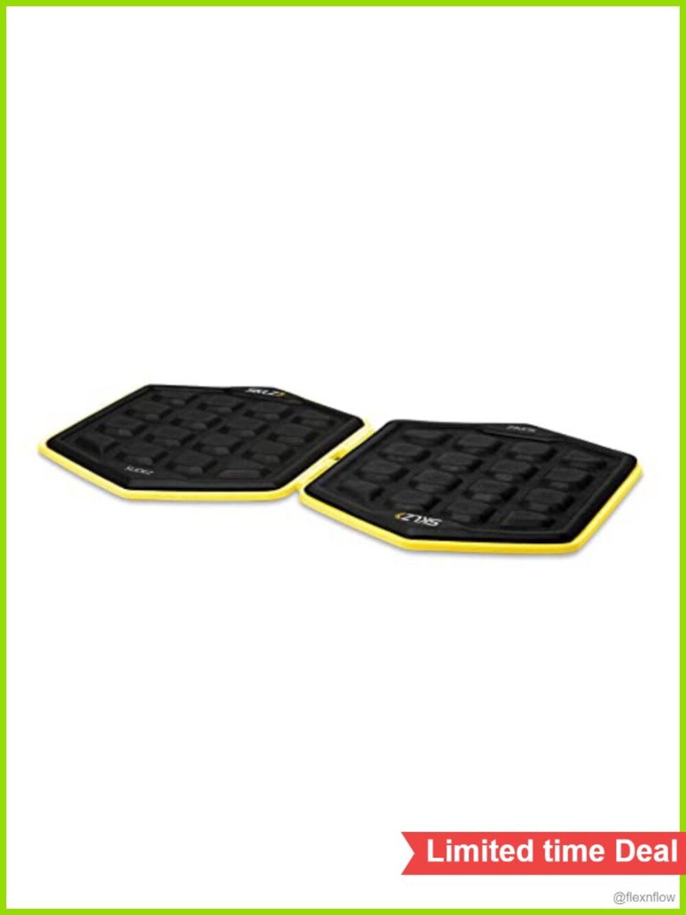 Dual-Sided Exercise Glider Discs for Core Stability Training Hands & Feet
